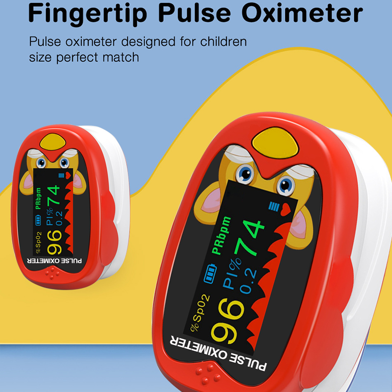 Baby Monitor Sensor - Rechargeable Finger Pulse Oximeter Blood Oxygen
