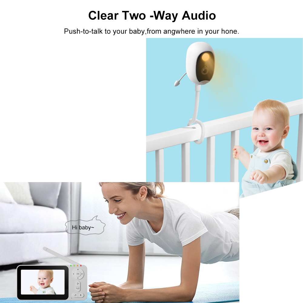 4.3-inch Intelligent Baby Moni - огляд і ціна Baby Monitor Sensor
