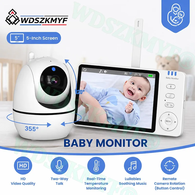 Baby Monitor 5inch With HD Cam - огляд і ціна Baby Monitor Sensor