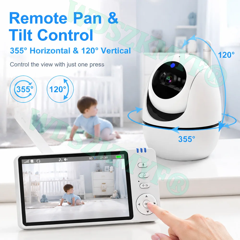 Baby Monitor 5inch With HD Cam - огляд і ціна Baby Monitor Sensor